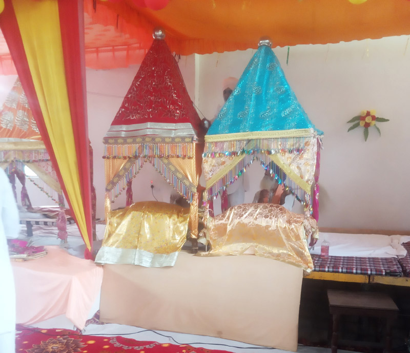 The bhog of Shri Akhand Path Sahib ji dedicated to the death anniversary.